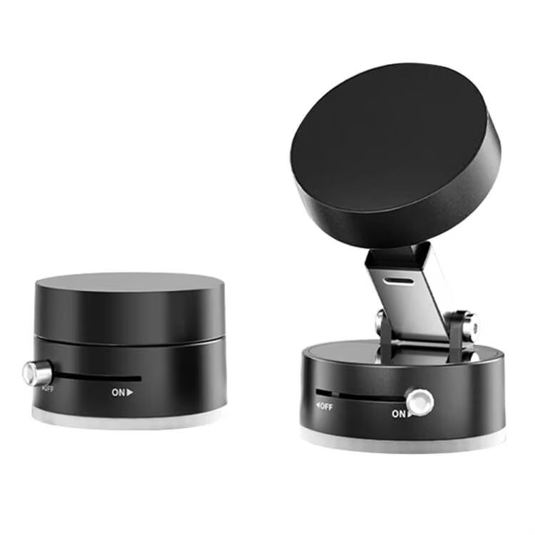 XOWO Double Sided Extendable Magnetic Suction Phone Holder for Shower Car Mirror - Strong Vacuum Mag